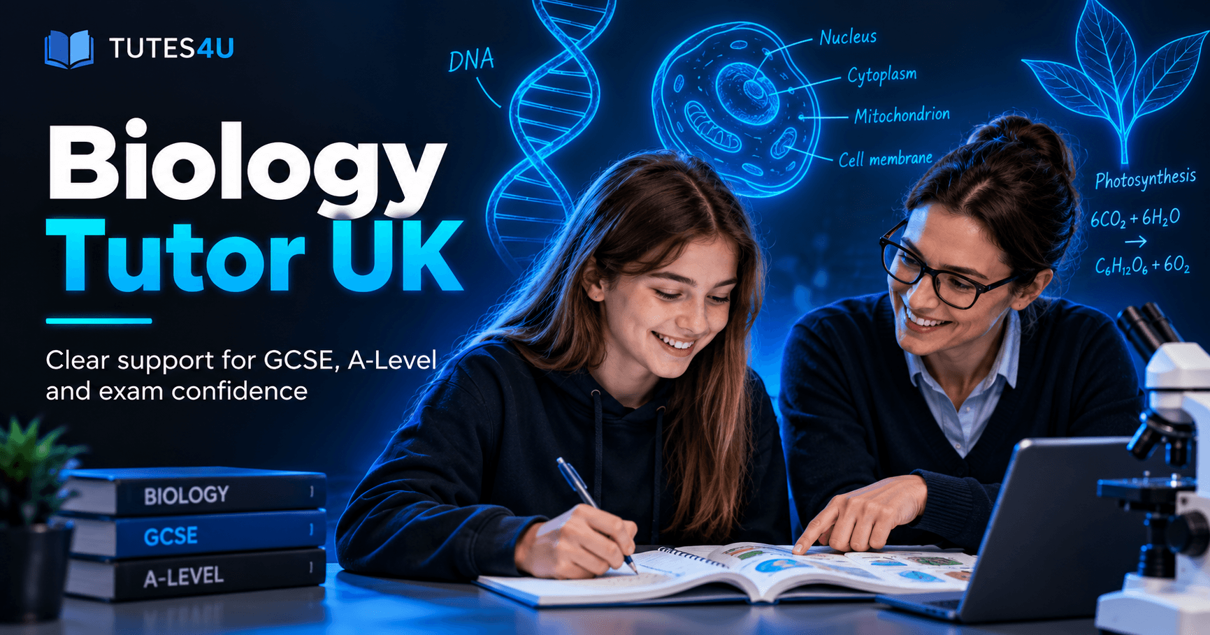 Biology tutor UK for GCSE and A-Level students