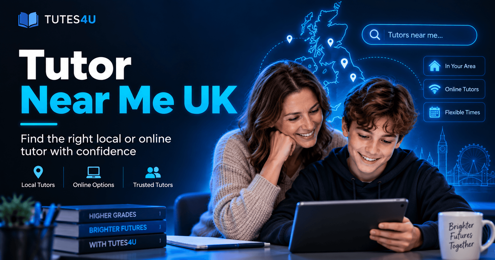 Tutor near me UK local and online tutoring search