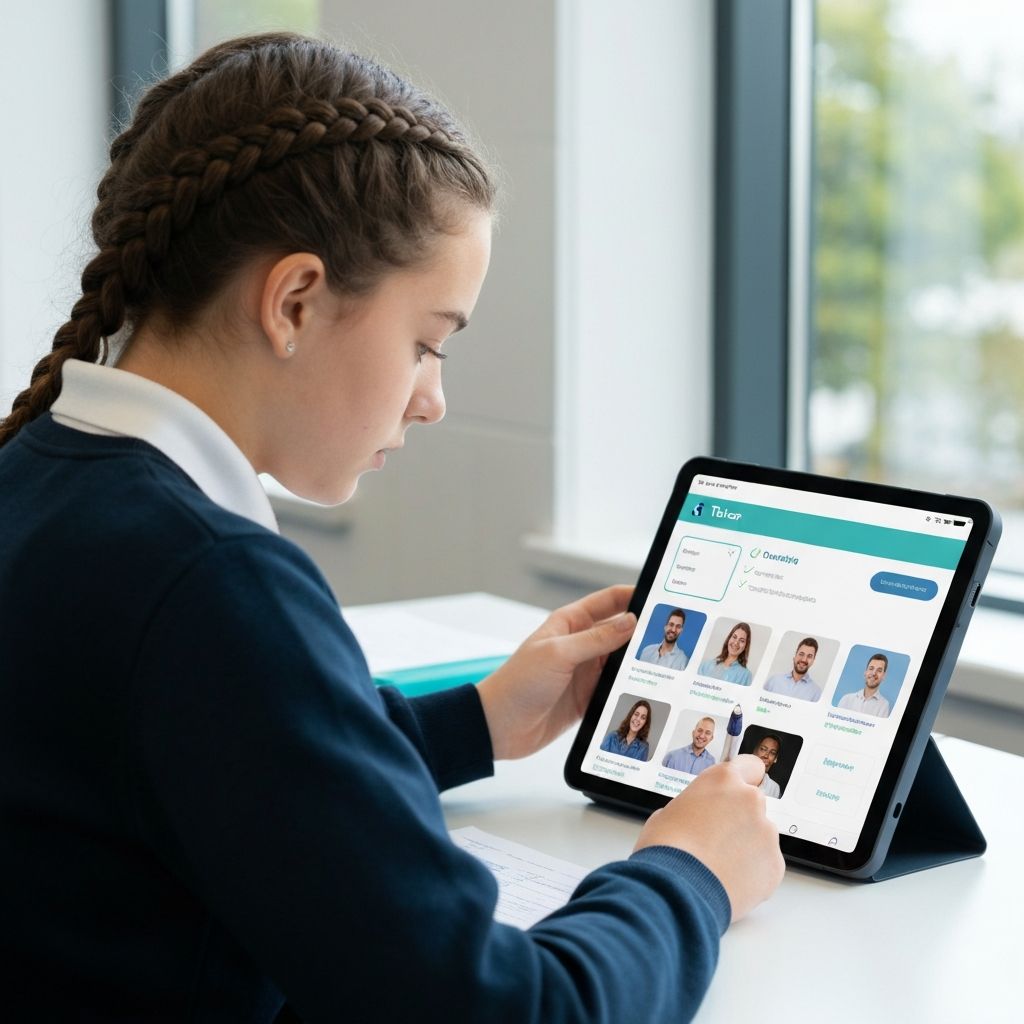 How to Choose an Online Tutor