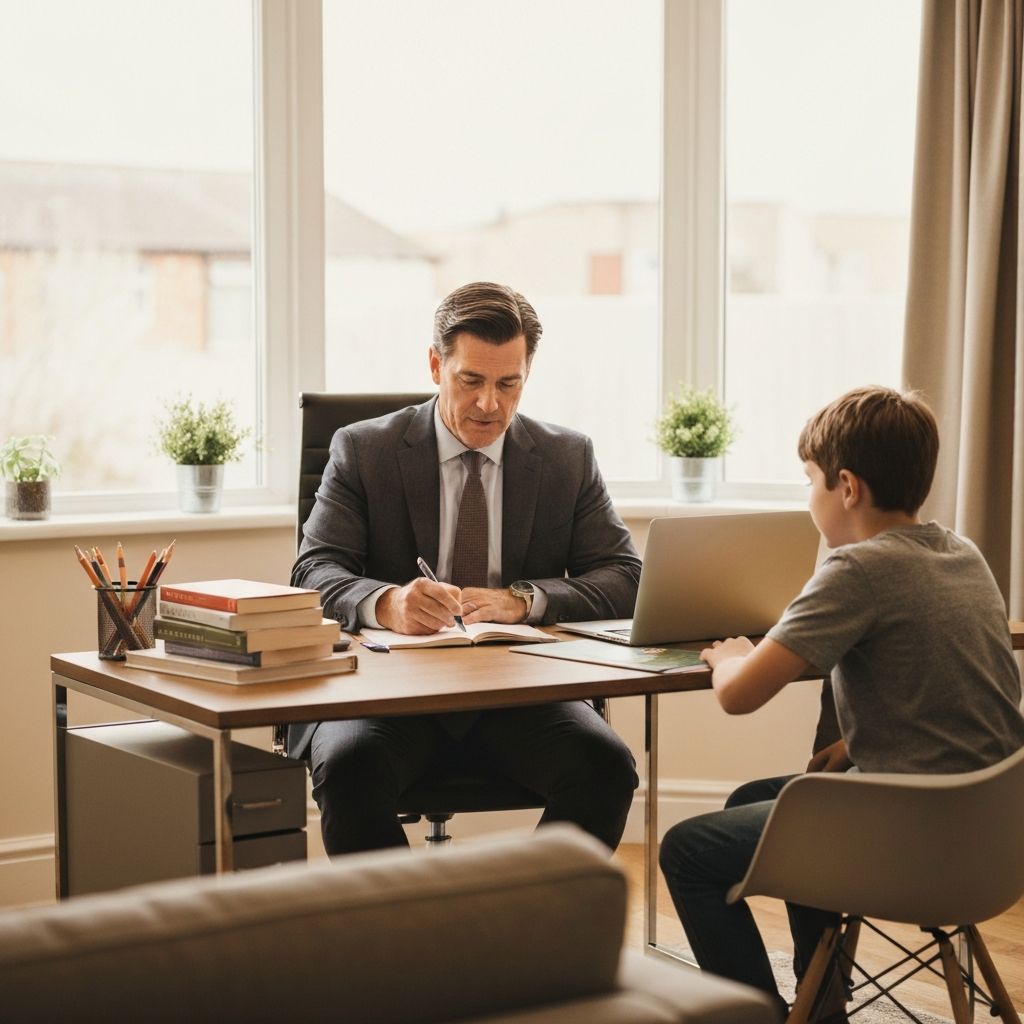 One-to-one private tutor session
